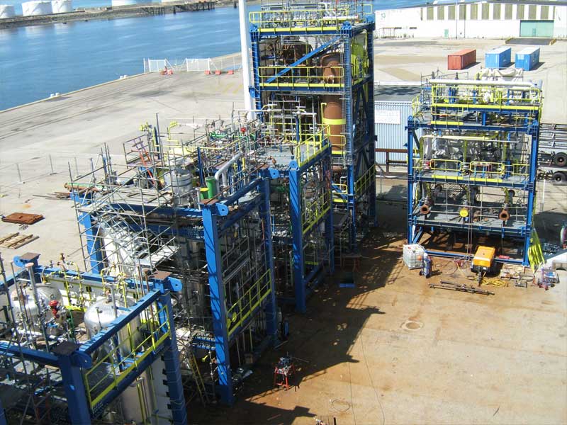 Modules unité de butène